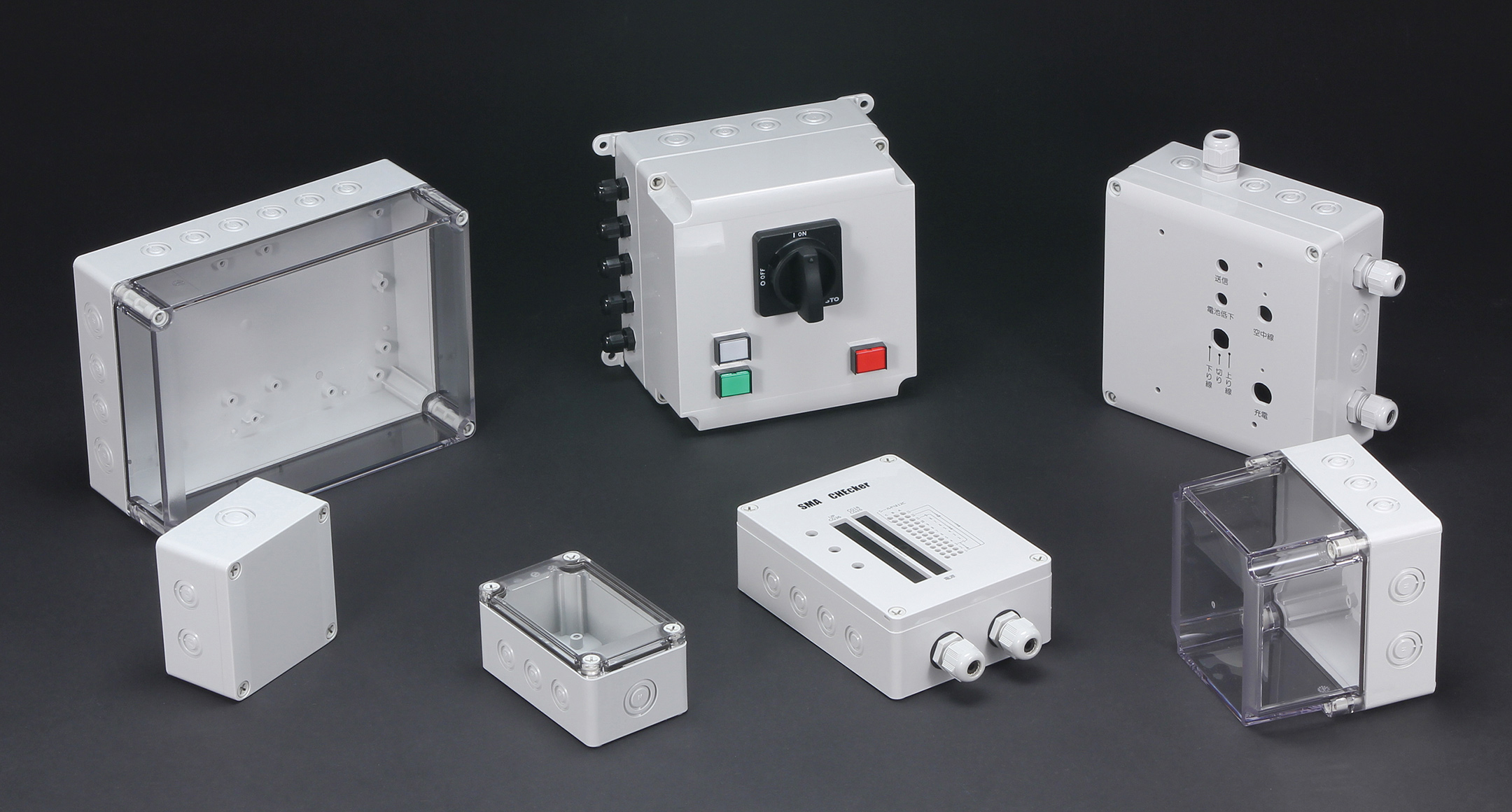 IP67 JUNCTION BOX with KNOCKOUTS-SPCM Series