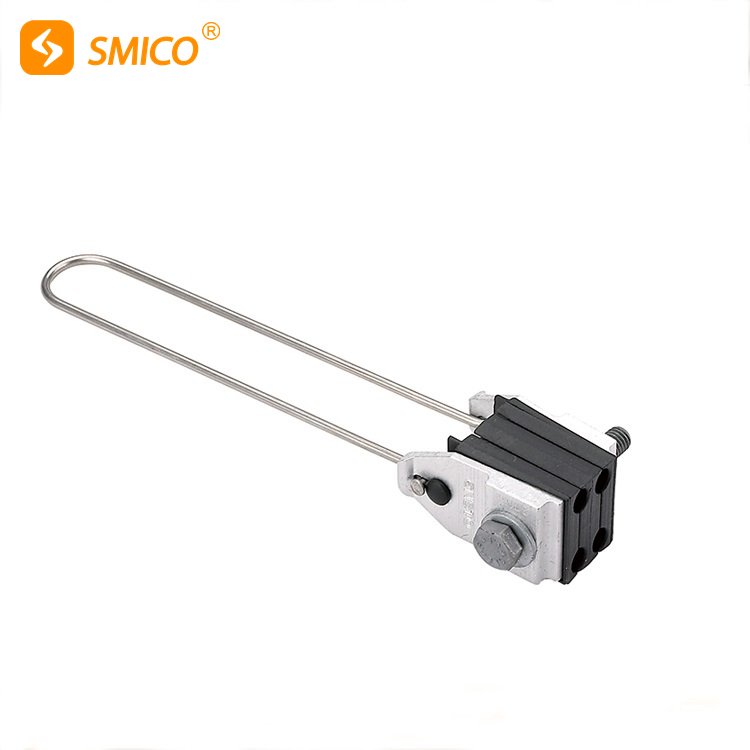 SM158 Single Tension Clamp Assembly Anchor Clamp for 4 Core Overhead Cable