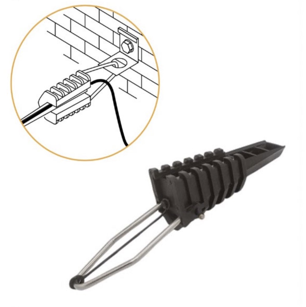 Service Clamps for Insulated Neutral Messenger System