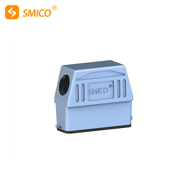 SMICO Heavy Rectangular Connector IP65 Housing Protective Cover H16A-SKH-2B-M25 Side Inlet 19200160546