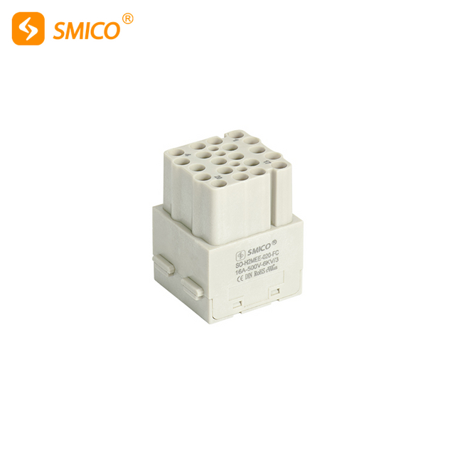 H2MEE-020-FC Heavy Electrical Connector 20 Pin Insulated Connector 09140203101