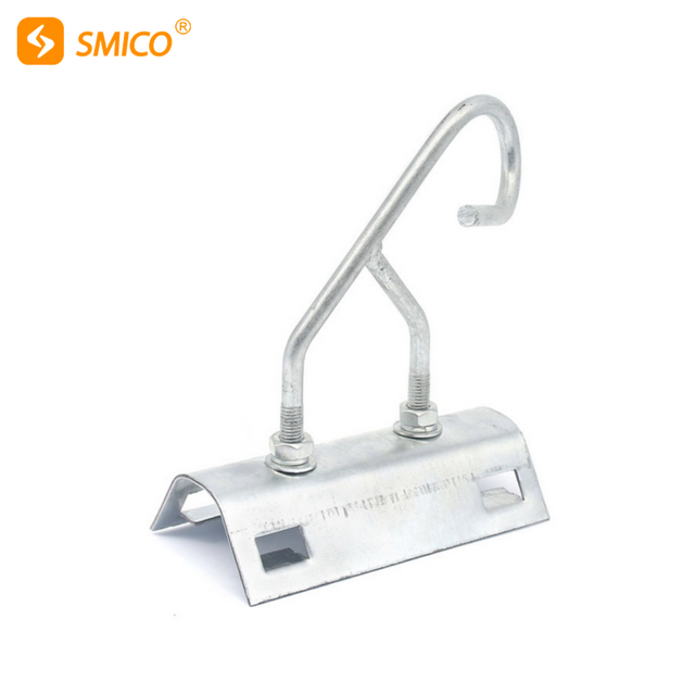 Silver Plated Iron Optical Fiber Metal Cable Hook