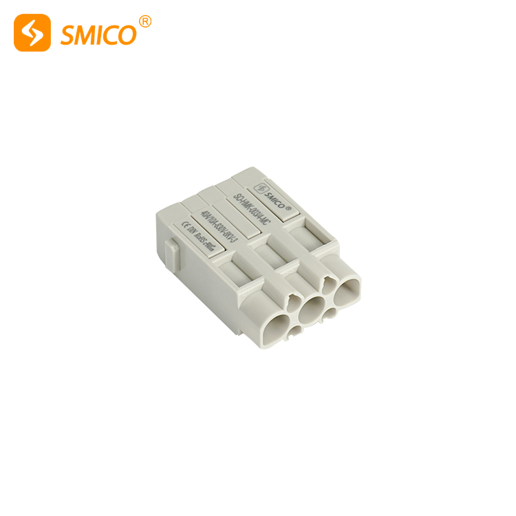 HMK 003/4 Heavy Electrical Connector 7-pin Copper Alloy Contact Point 09140073001