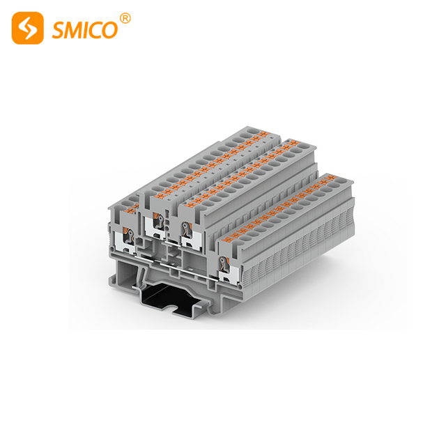 Push in Connection Feed Through DIN Rail Terminal Block PT2.5 