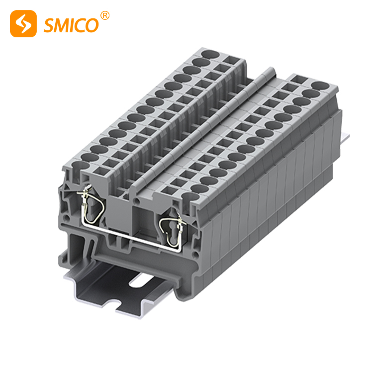 ST4-2-G Cage Spring Terminal Push-in Terminal Block