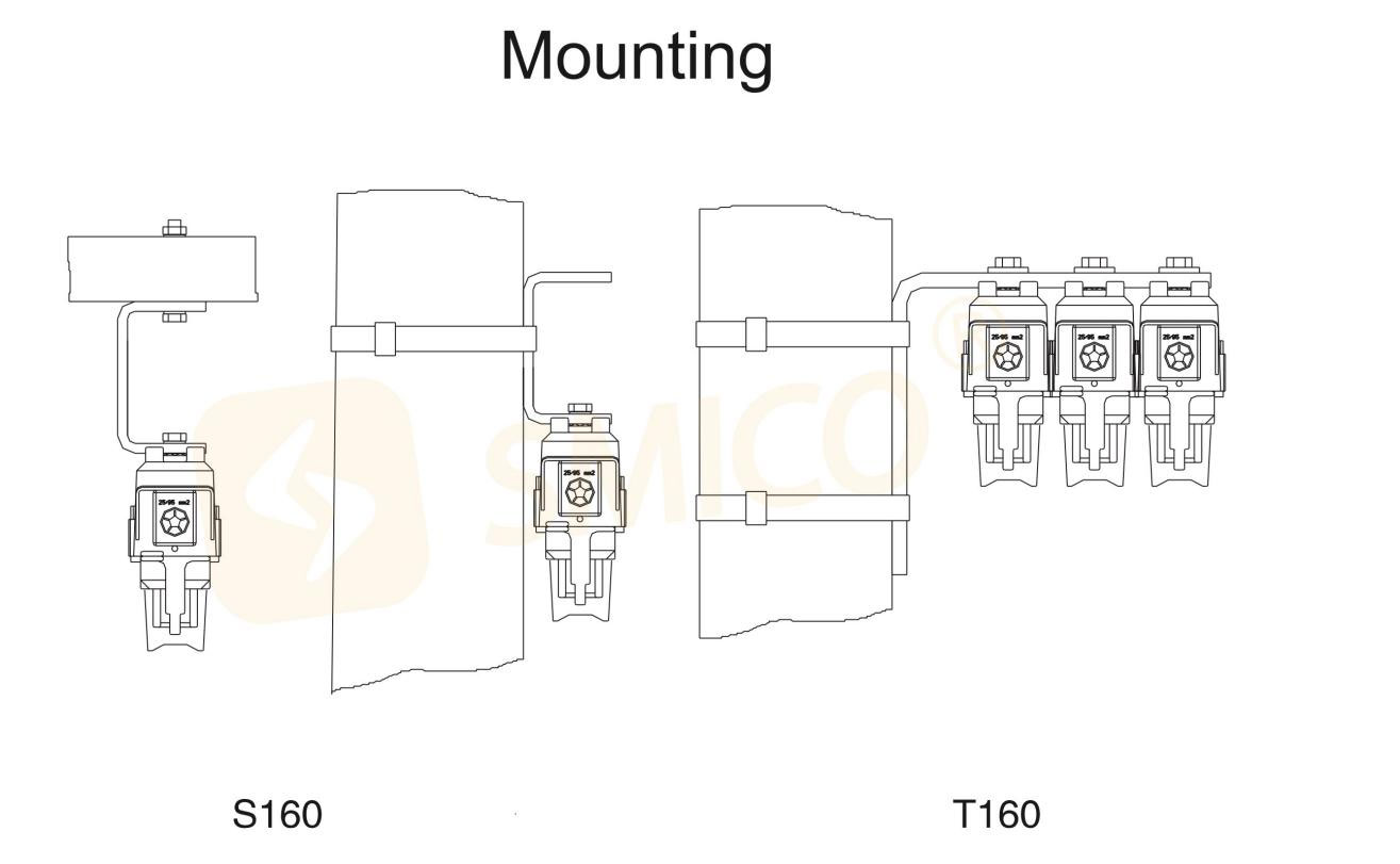 APDM 160A Pole Mounted Fuse Switch Disconnector install