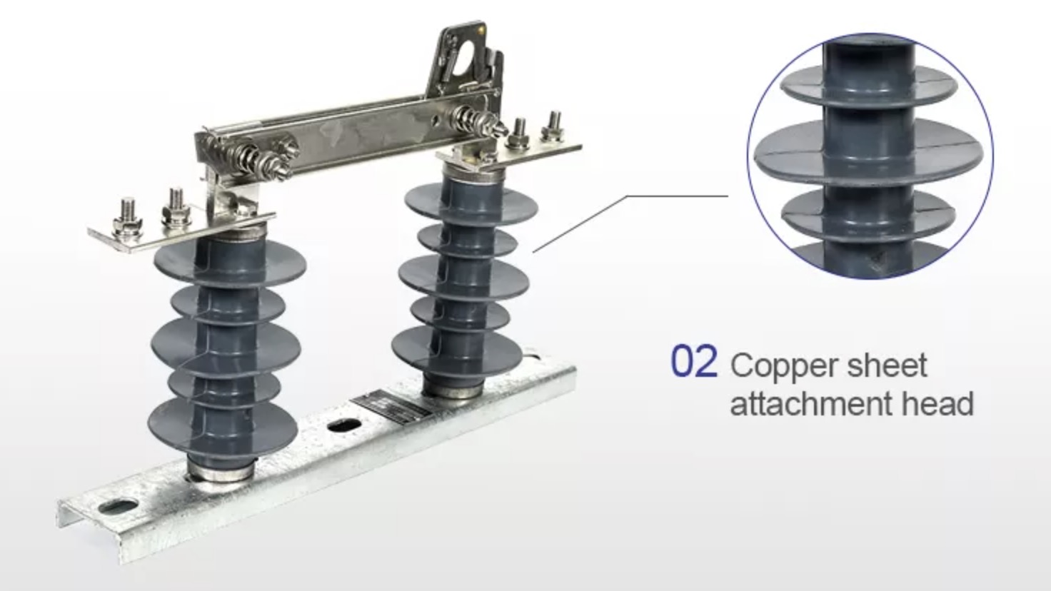 copper sheet attachment head