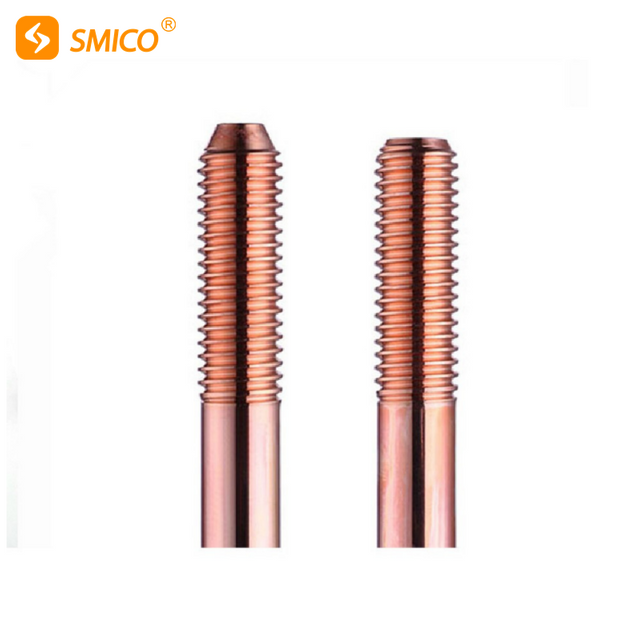 Threaded Copper Grounding Rod