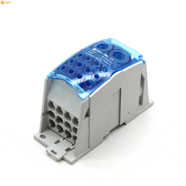 Single Pole 630A Aluminum Distribution Block 