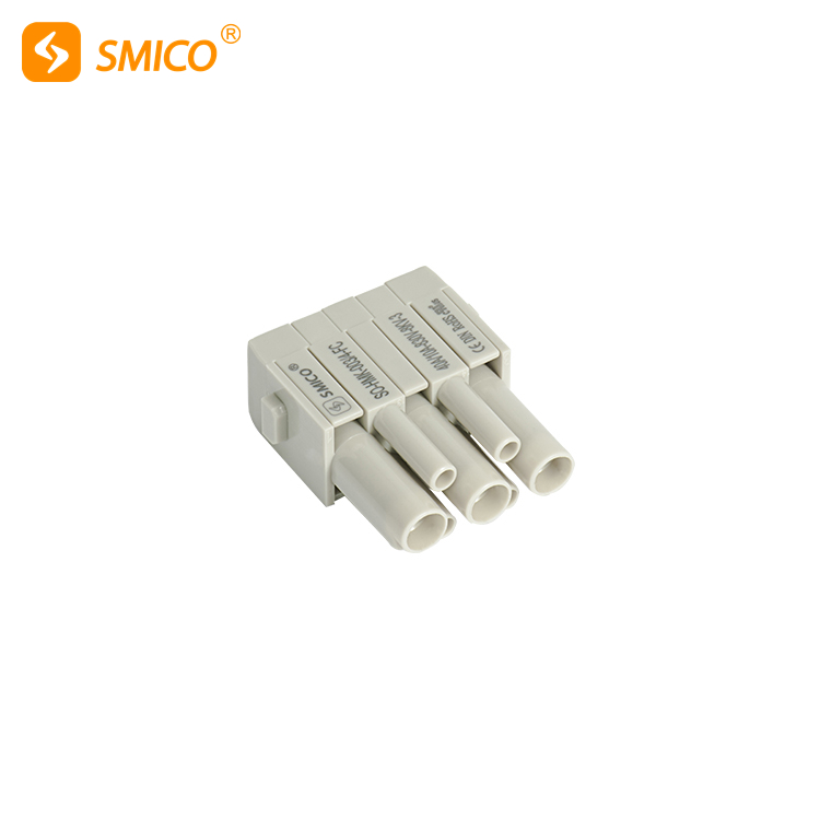 HMK-003/4-FC Heavy Duty Connector 7-pin Copper Alloy Contact Point 09140073101